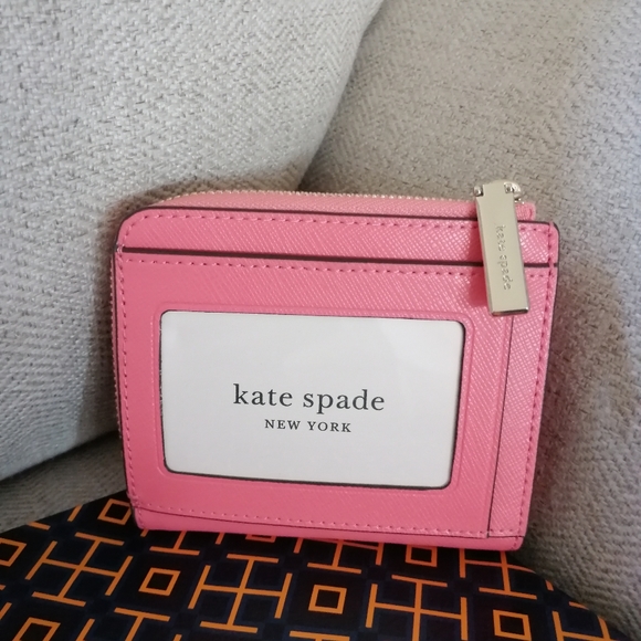 Kate Spade staci pink laptop tote and wallet - Picture 4 of 10